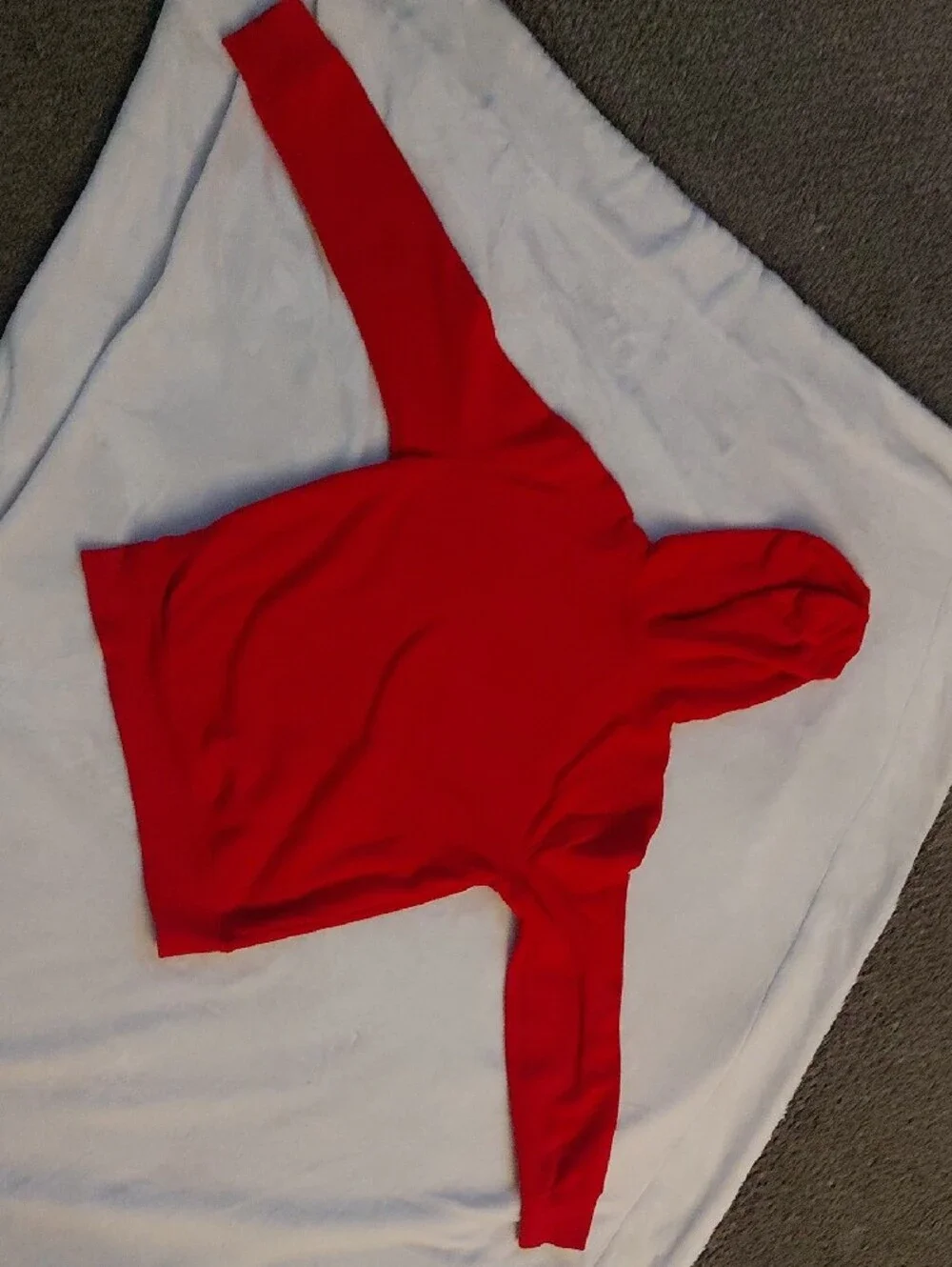 GAP Red Pullover Hoodie with Contrasting Logo